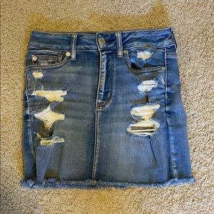 American Eagle jean skirt!